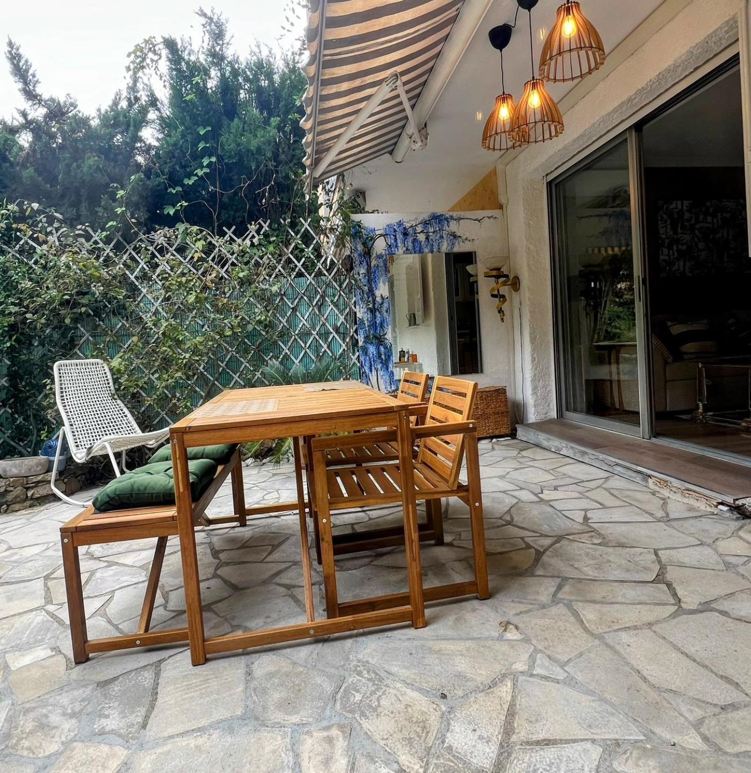 Superbe Appartement Avec Terrasse Jardin Et Parking Prive 圣特罗佩 外观 照片